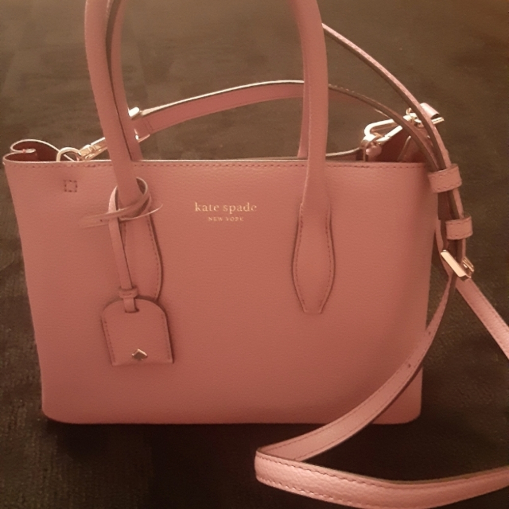 Kate Spade Pinkish/Purplish Leather Handbag - Picture 3 of 16